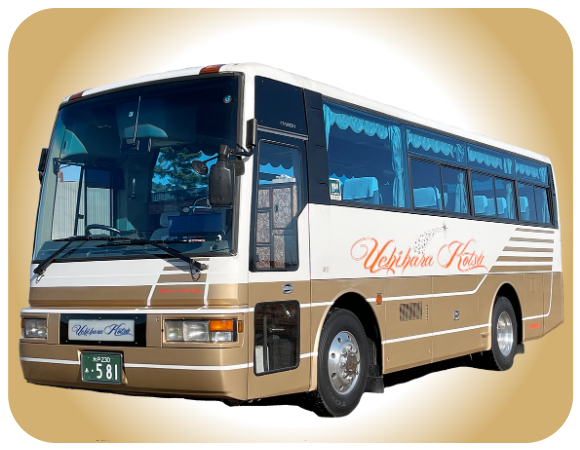 内原交通　茨城県水戸内原の貸切バス　40人乗りの中型バスのご紹介画像